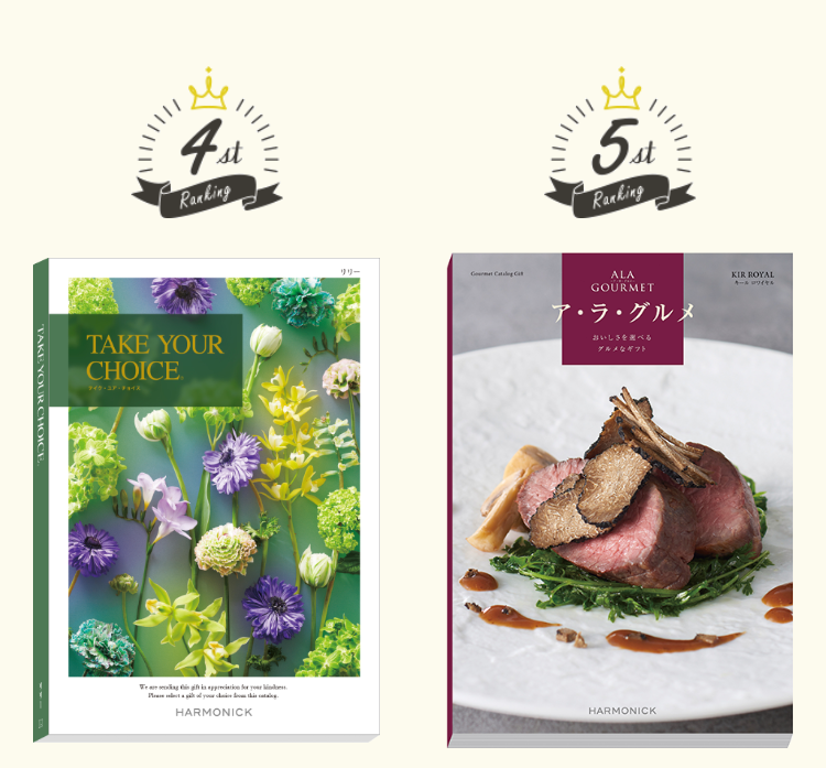 TAKE YOUR CHOICE

ア・ラ・グルメ