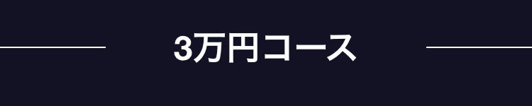 3万円コース