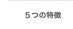 5つの特徴